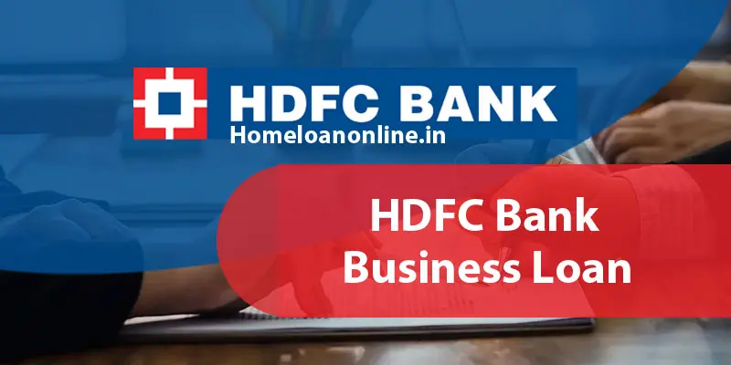 HDFC Bank Business Loan in hindi