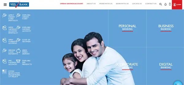 Yes Bank Home Loan website