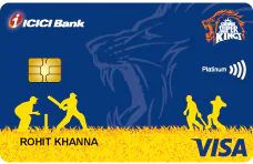 आईसीआईसीआई चेन्नई सुपर किंग्स क्रेडिट कार्ड