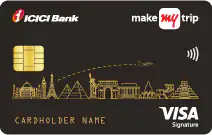 मेकमाईट्रिप आईसीआईसीआई बैंक सिग्नेचर क्रेडिट कार्ड