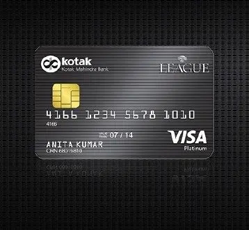 लीग प्लेटिनम क्रेडिट कार्ड 